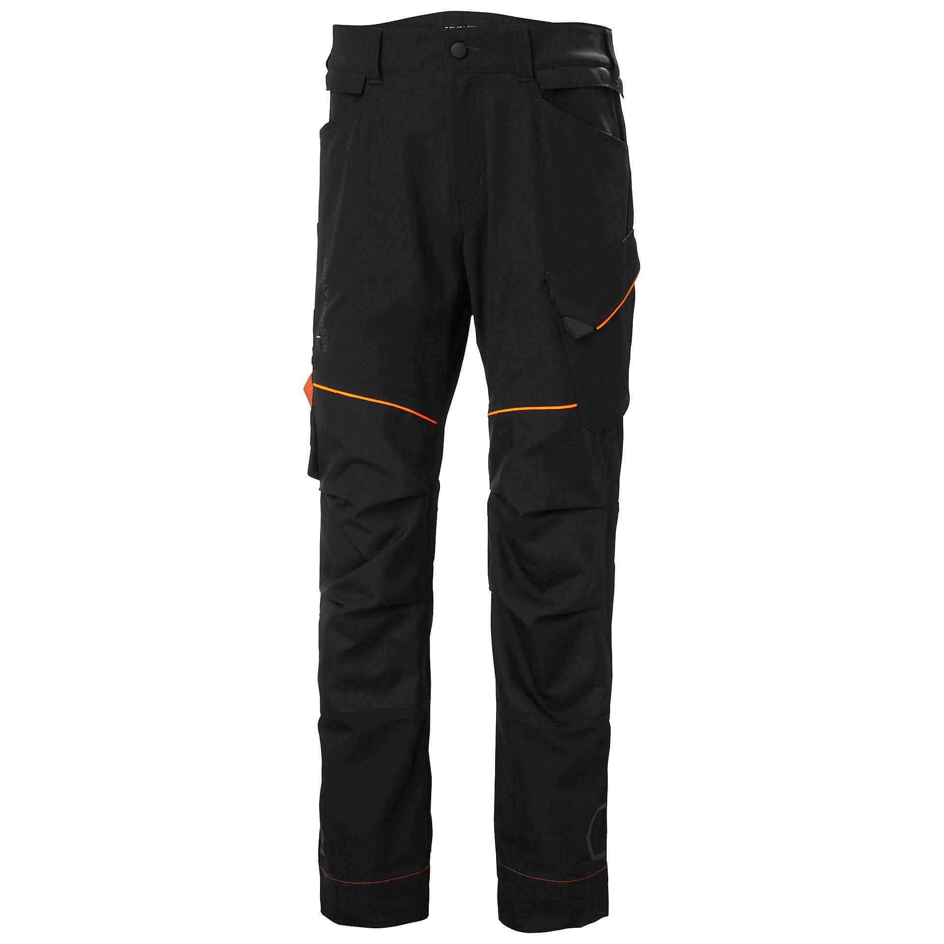 Helly Hansen Chelsea Evo BRZ Connect Lightweight 4-Way-Stretch Trousers Black Front#colour_black