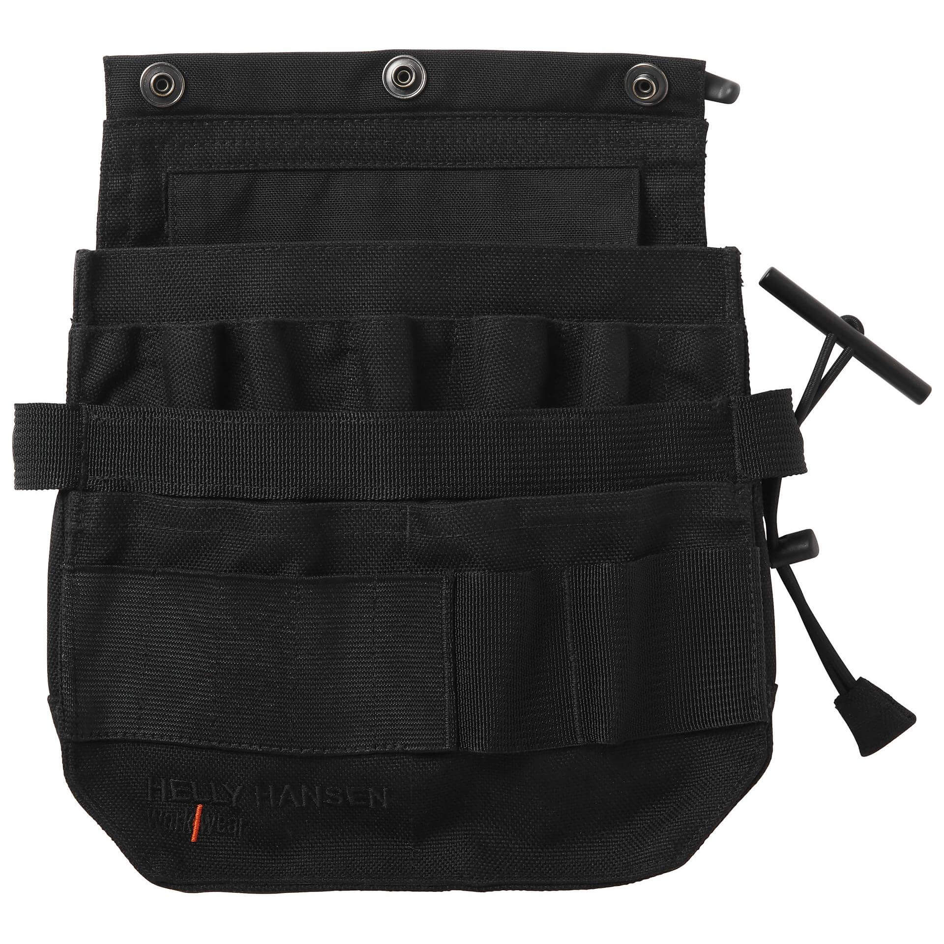 Helly Hansen Connect Electrician Pocket Black Front#colour_black