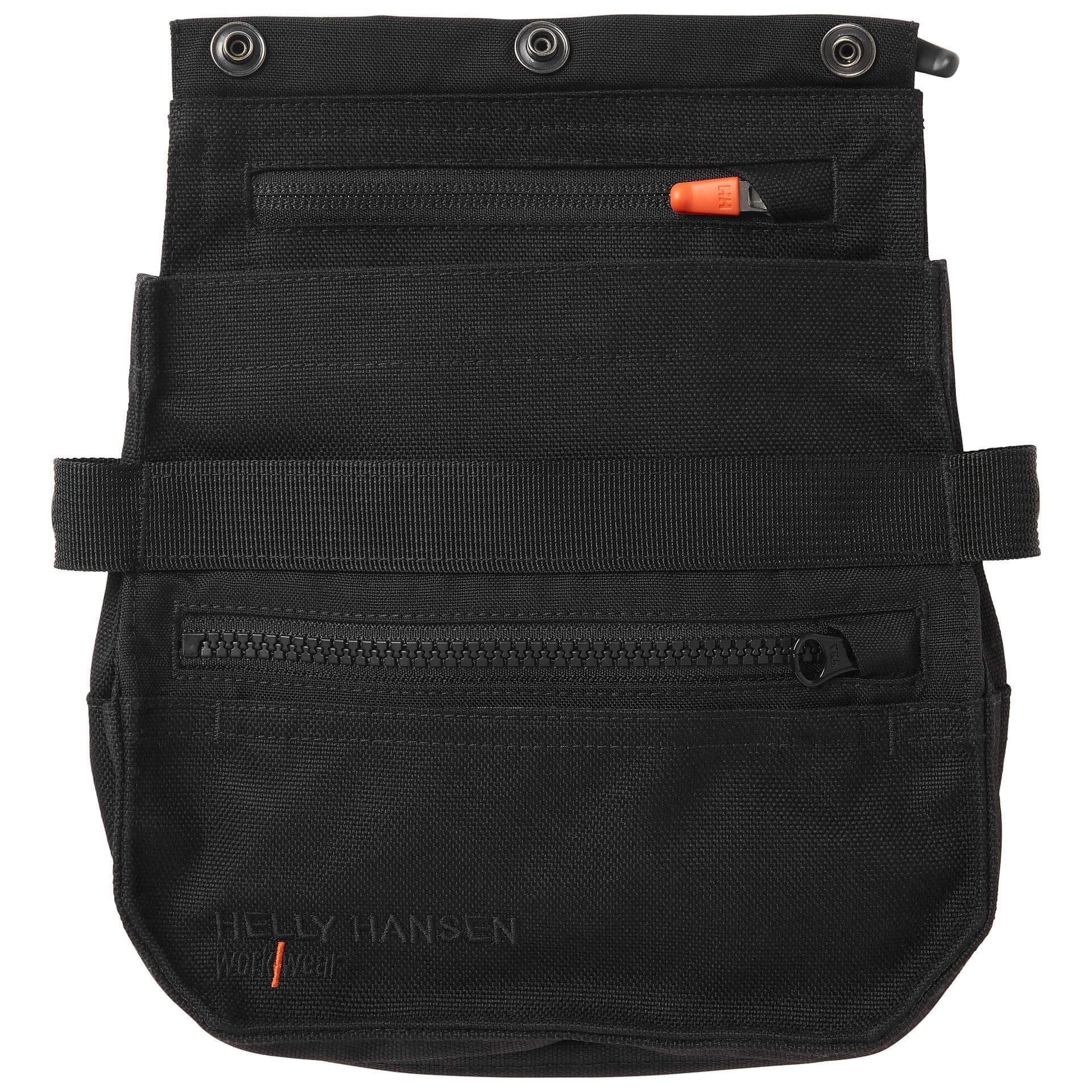 Helly Hansen Connect Utility Pocket Black Front#colour_black