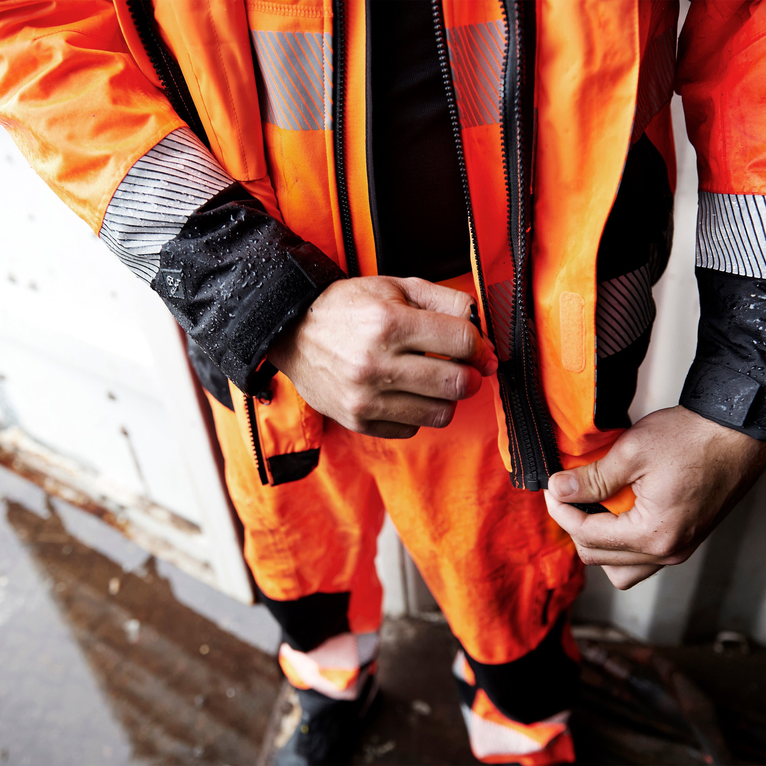 Elka hivis waterproof jacket