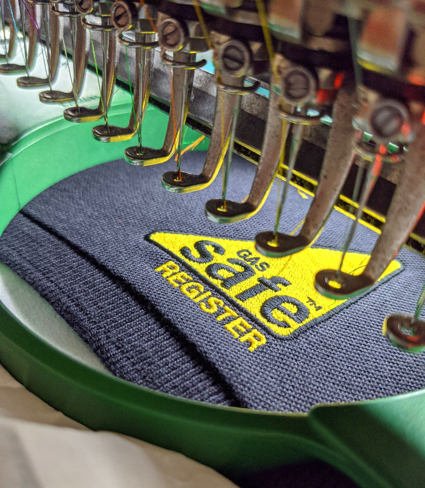 Gas Safe embroidered logo